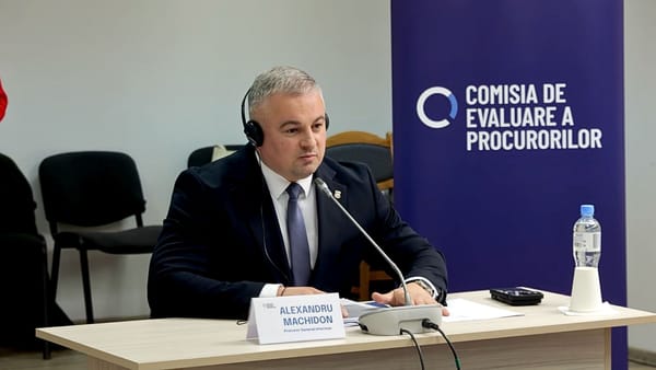 Procurorul general interimar Alexandru Machidon a trecut evaluarea de integritate. CSP a aprobat raportul