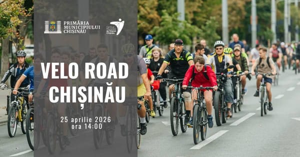 Velo Road Chișinău revine și adună bicicliștii la o cursă prin oraș, cu premii la final