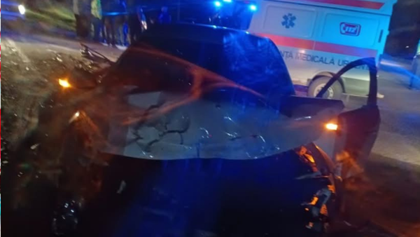 Bărbat descarcerat de salvatori după un accident rutier produs în raionul Criuleni
