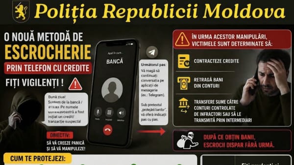 Alertă de securitate: nouă metodă de înșelăciune telefonică vizează cetățenii
