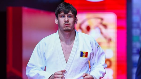 FOTO/ Judocanul Petru Pelivan a obținut argintul la Grand Slam-ul de la Astana