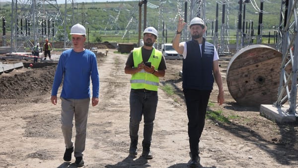 Linia Vulcănești-Chișinău se apropie de energizare. Ministrul Energiei a verificat cum decurg lucrările