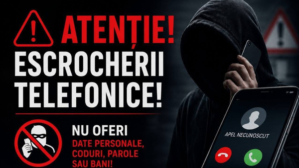 Escrocherii în creștere: peste 1,5 milioane de lei furați în ultimele 24 de ore în urma apelurilor false