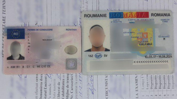 AUDIO/ Cărți de identitate și permise false- rețea de falsificatori de acte oficiale, destructurată de SPIA și PCCOCS