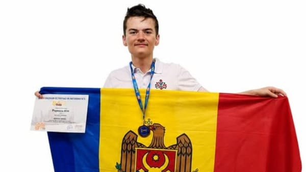 Un elev din R. Moldova va participa la trei olimpiade internaționale de prestigiu în același an
