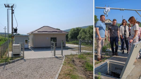 O nouă stație de epurare de la Căpriana va proteja râurile din zonă și va deservi circa o mie de gospodării