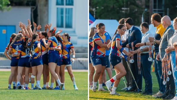 Naționala feminină de rugby 7 a Republicii Moldova a cucerit bronzul la Campionatul European