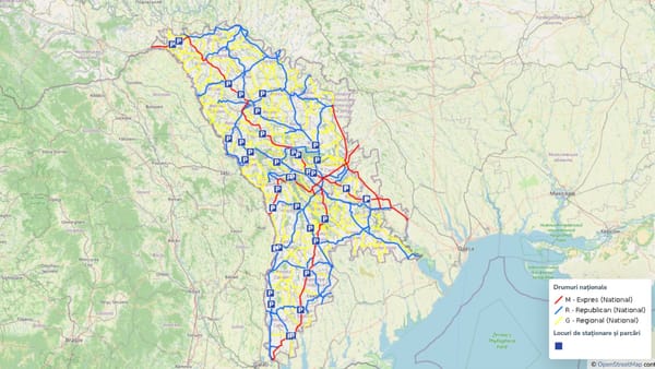 Șoferii pot găsi mai ușor parcările de pe traseele naționale. Autoritățile au lansat o hartă interactivă