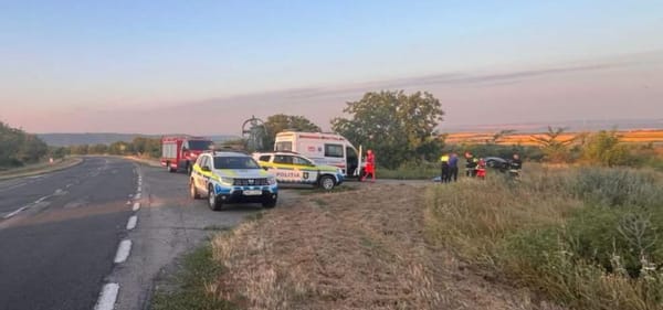 Accident fatal la Hîncești. Un tânăr și-a pierdut viața după ce mașina pe care o conducea s-a răsturnat