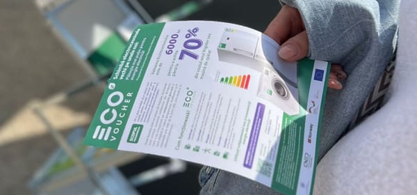 O nouă sesiune a programului EcoVoucher începe astăzi - 825 de familii vor beneficia de sprijin pentru electrocasnice
