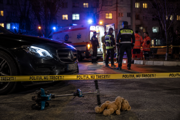Tragedie cumplită la Botanica. Un copil de doar 3 ani, aflat pe trotinetă, a fost lovit mortal de un Mercedes