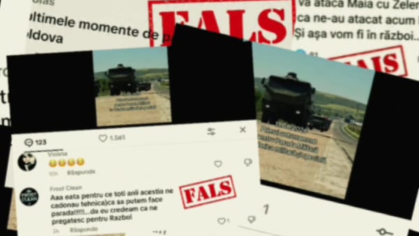 Val de falsuri după primul antrenament cu tehnică militară pentru parada din 27 august