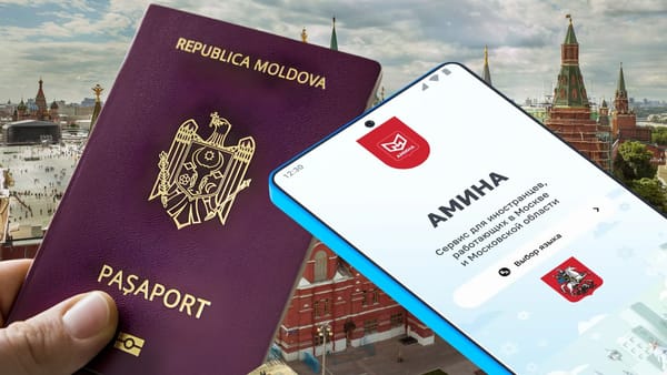 Ministerul de Externe îi avertizează pe moldovenii care merg la Moscova: Erorile aplicației „Amina” pot duce la deportare