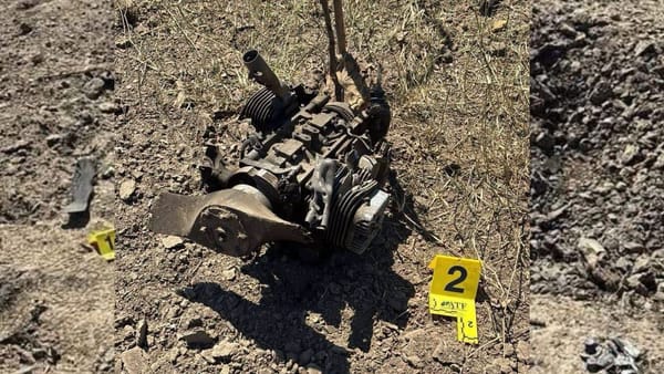 FOTO/ Noi detalii: Drona Geran căzută la Giurgiulești a explodat - partea de luptă a detonat pe teritoriul R. Moldova