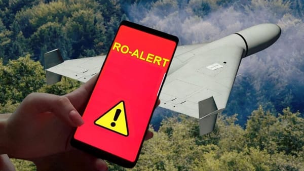 Încă o țintă aeriană detectată în apropierea României. Populația din județul Tulcea a primit mesaj RO-Alert