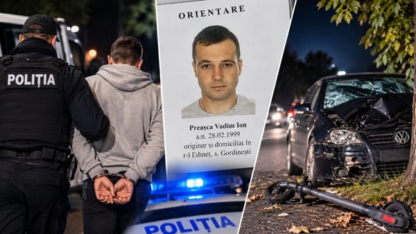 Șoferul implicat în accidentul mortal de la Corjeuți a fost găsit în alt raion și reținut