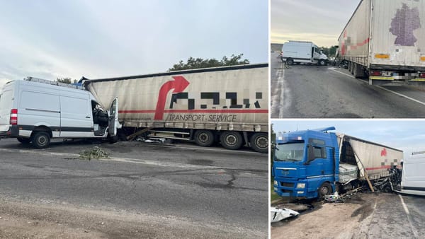 Accident fatal lângă Recea, un tânăr de 25 de ani a murit după ce a intrat cu Mercedesul pe contrasens