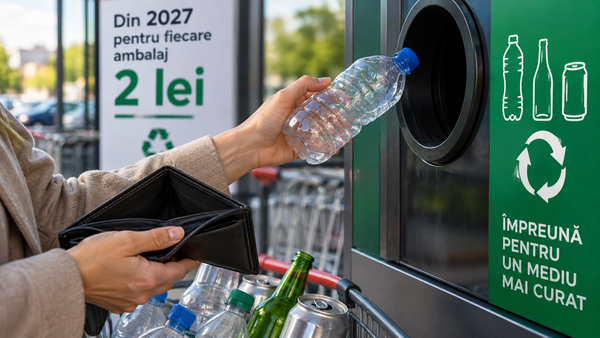 Câte doi lei pentru fiecare sticlă, din 2027. Ioniță explică unde vor ajunge banii și cât ar putea rămâne nerevendicat