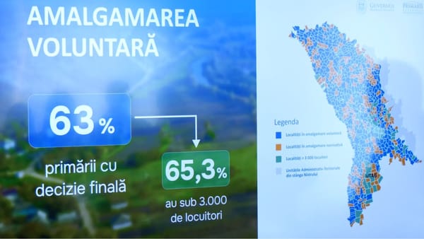 Amalgamarea primăriilor: 63% au decis să se unească. Alexei Buzu anunță stimulente de 4,5 miliarde de lei