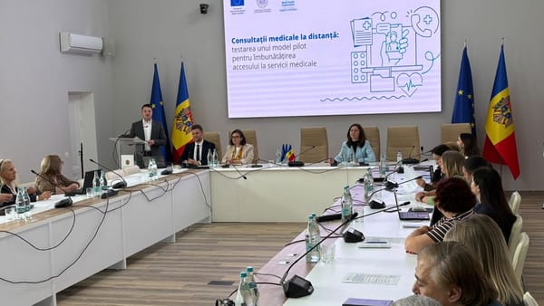 Consultațiile medicale la distanță, implementate în premieră în R. Moldova. Căușeni este prima localitate