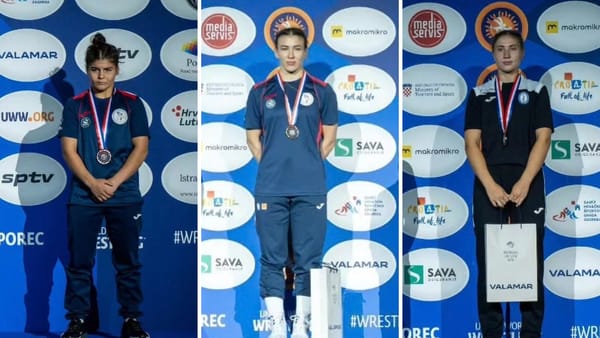 Aur si bronz: Luptătoarele moldovence au cucerit trei medalii la turneul internațional „Valamar Cup”