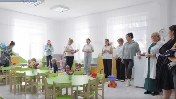 Prima grupă de creșă din cadrul unui program național a fost deschisă la Lozova