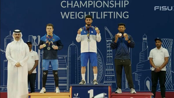 R. Moldova încheie Mondialul Universitar de haltere pe locul doi, cu 26 de medalii