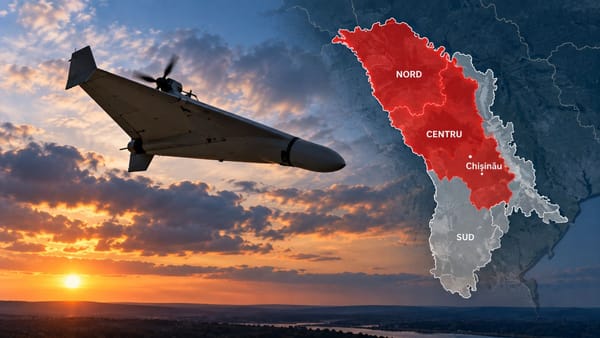 O nouă dronă a survolat spațiul aerian al R. Moldova. Zonele Nord și Centru au fost închise