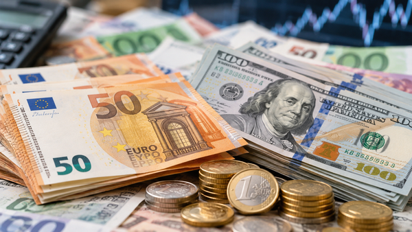 Euro scade, dolarul se apreciază. Cursul valutar pentru 6 octombrie