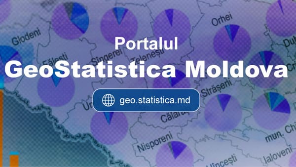 BNS lansează portalul „GeoStatistica”. Datele recensământului pot fi explorate pe hărți interactive