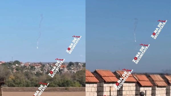 VIDEO/ Obiecte presupuse a fi pirotehnice, observate în apropierea Cetății Tighina. Ar fi avut loc exerciții militare