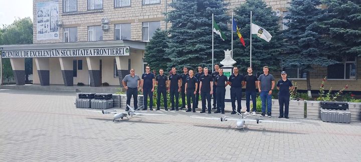 Zece polițiști de frontieră din R. Moldova, instruiți să piloteze drone - FOTO/VIDEO