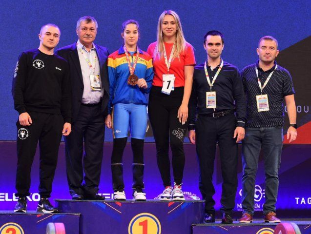 Încă o medalie de bronz pentru R. Moldova la Campionatul European de Haltere