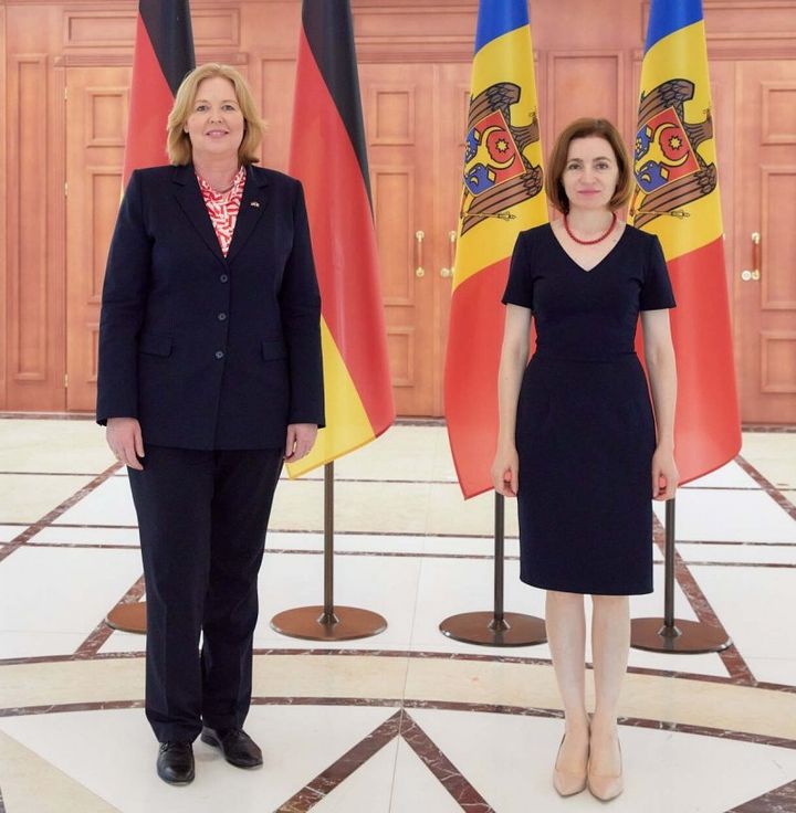 Șefa Parlamentului german, întrevedere cu președinta R. Moldova: A fost anunțat un ajutor nerambursabil adițional