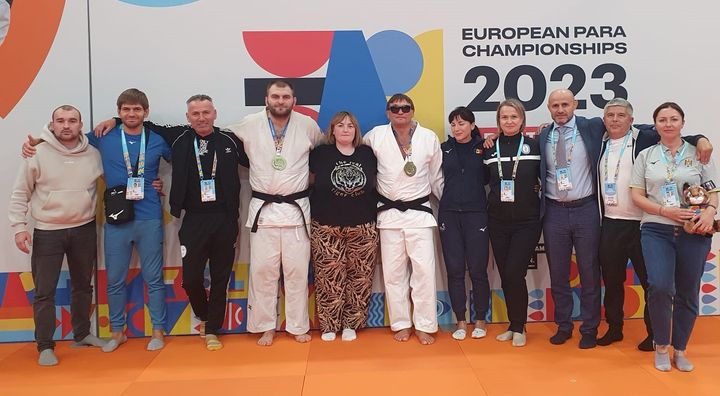 Două medalii de aur pentru R. Moldova în cadrul Campionatului European Paralimpic de Judo