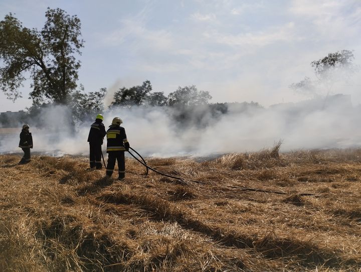 Un bărbat, intoxicat cu fum după ce a încercat să stingă un incendiu de vegetație. Recomandările IGSU