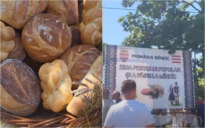 VIDEO/ Festivalul Portului Popular și al Pâinii în satul Mîndîc din raionul Drochia