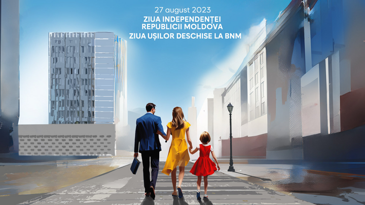 Expoziție la BNM pe 27 august, de Ziua Independenței R. Moldova