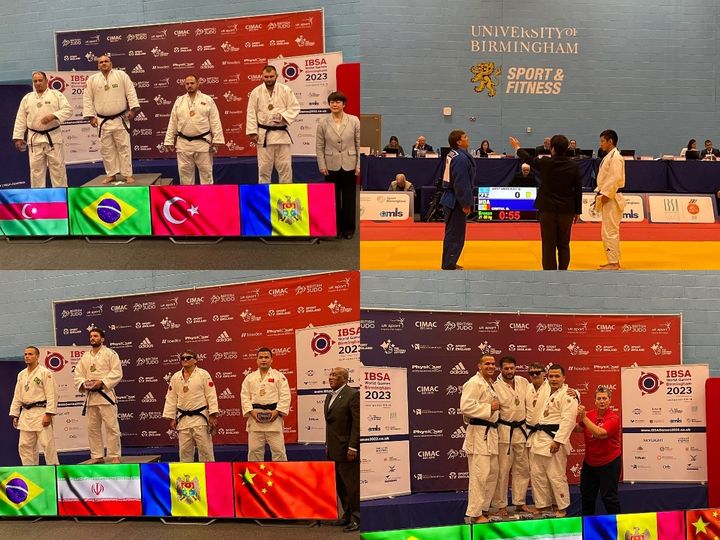 Sportivii moldoveni au obținut două medalii de bronz la Jocurile Mondiale de para judo