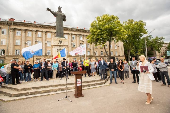 Marina Tauber a anunțat despre candidatura sa la funcția de primar al municipiului Bălți