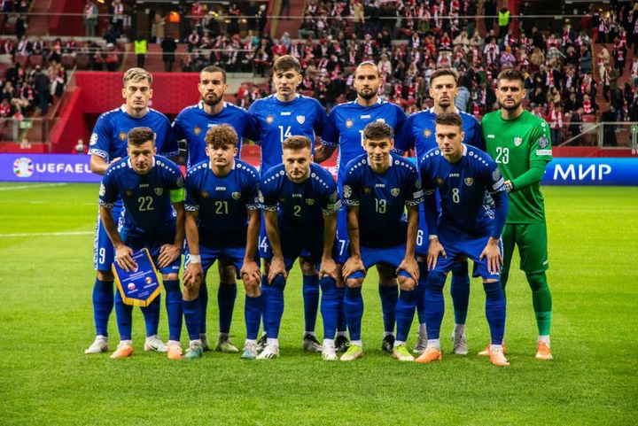 Scor 1 - 1. Naționala Moldovei a obținut o remiză cu Polonia, în meciul din preliminariile Euro 2024