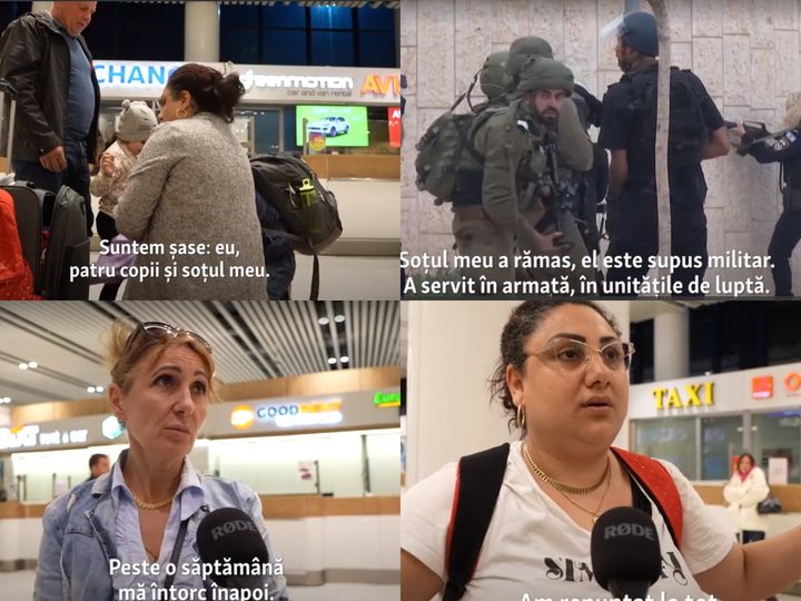 De la „am renunțat la tot” la „o să ajutăm dacă trebuie”. Mărturiile pasagerilor reveniți la Chișinău din Israel