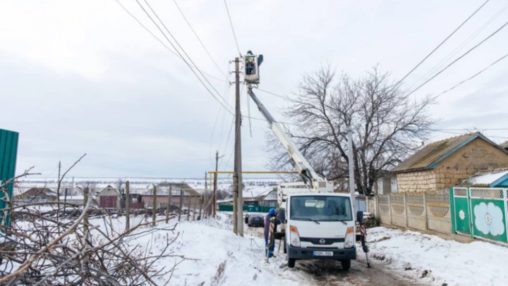 Localitatea Beșalma din Găgăuzia, unde oamenii anunțau proteste, a fost reconectată la energia electrică