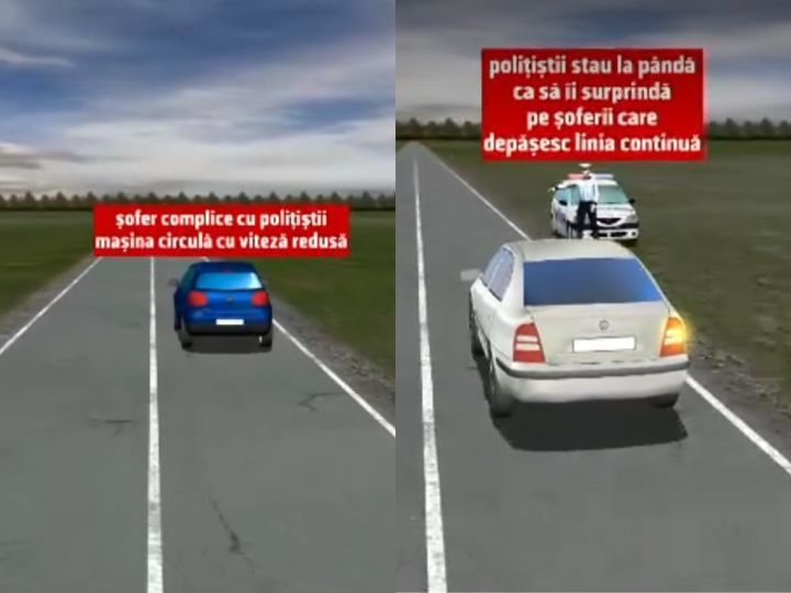 VIDEO/ Cum au luat țeapă unii șoferi moldoveni de la polițiști români: Greșeli în trafic, apoi mită