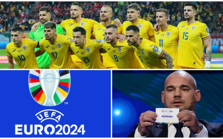 FOTO/ România, calificată la EURO 2024. Care sunt adversarele și componența grupelor