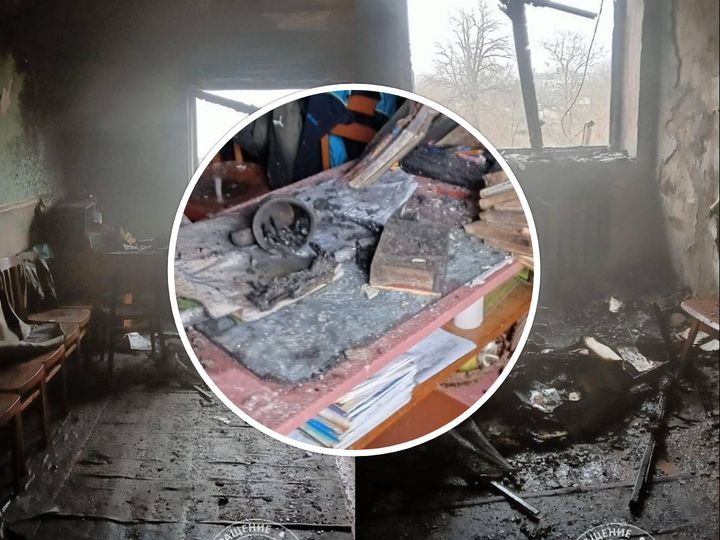 FOTO/ Incendiu la o școală-internat din orașul Dubăsari: 86 de elevi și 21 de profesori, evacuați. Detalii