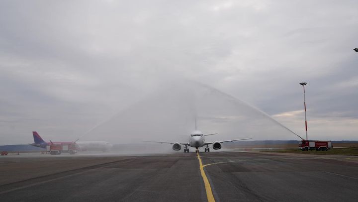 Compania aeriană Georgian Wings și-a început activitatea pe Aeroportul Internațional Chișinău