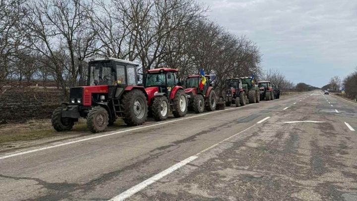 Protestul agricultorilor continuă. Mai mulți fermierii se îndreaptă spre punctul de trecere a frontierei Leușeni