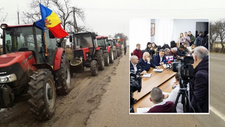 Fermierii din 18 raioane ale țării ies din nou la proteste. La Ministerul Agriculturii continuă  negocierile