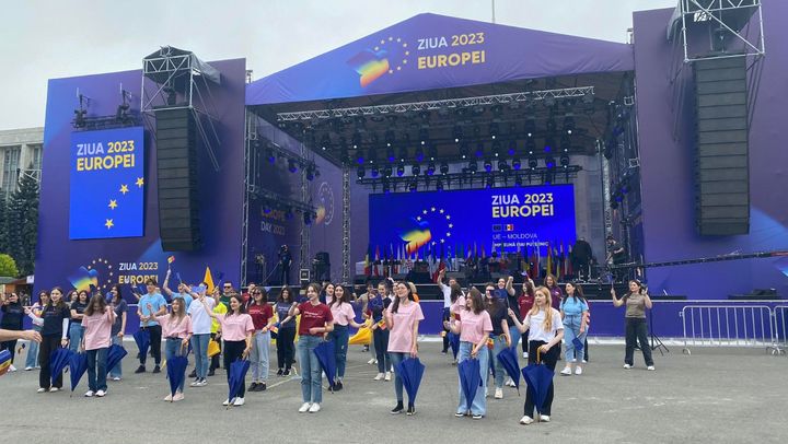 Ziua Europei. Pe 9 mai în centrul capitalei va fi organizat „Orășelul European”